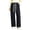 #1Black, variant on MYAOYINo Boundaries Womens Wide Leg Sweatpants Elastic Waist Drawstring Baggy Lounge Pants