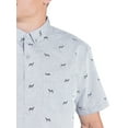 thumbnail image 2 of Visive Mens Big And Tall Short Sleeve Button Shirt, Printed Zebra Shirts, 2 of 8