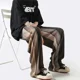 thumbnail image 3 of Pantalones casuales para hombre, anchos, holgados, tendencia masculina, oferta, estilo coreano, corte regular, elegante, moda actual, ropa clásica 2024, 3 of 5