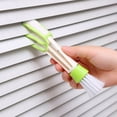 thumbnail image 4 of 1x Car Cleaning Accessories Auto Air Conditioner Vent Blinds Brush Cloth Cleaner, 4 of 7