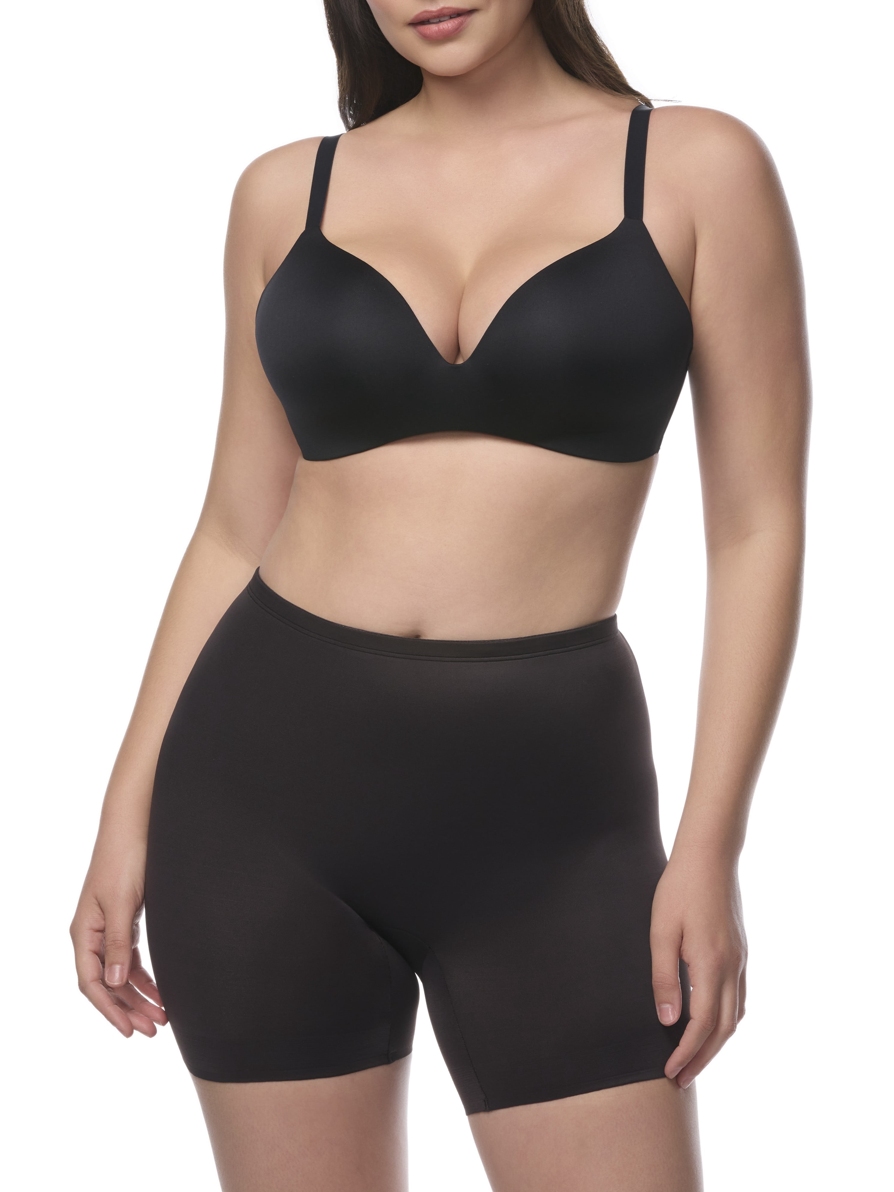 Cupid Women's Firm Control Shapewear, Padded Shaping Short, Sizes S-2XL