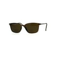 thumbnail image 1 of Mens Rectangular Plastic Bifocal Reading Lens Sunreader Sunglasses Matte Brown 2.0, 1 of 4