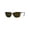 Matte Brown 1.0, variant on Mens Rectangular Plastic Bifocal Reading Lens Sunreader Sunglasses Matte Black 2.75