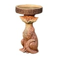 thumbnail image 2 of Home Decor Resin Birdbath Polyresin Antique Garden Bird Bath For Home Yard Brown, 2 of 9