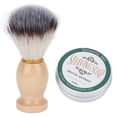 thumbnail image 2 of 2 Pcs 60g Shaving Soap Mint Fragrance Softening Beard Men's Shaving Soap Shaving Cream Shaving Brush Set, 2 of 5