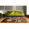 thumbnail image 5 of Home Dynamix Optimum Collection Brown Circles Area Rug, 5 of 5