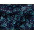 thumbnail image 4 of oneOone Viscose Jersey Fabric Leaves & Floral Artistic Print Fabric BTY 60 Inch Wide, 4 of 5