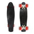 thumbnail image 1 of Patineta Cruiser Penny Negra Reposapiés Antiderrapante LAVIGA Llantas Rojas Plástico Resistente, 1 of 5