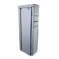 thumbnail image 4 of SalonMore 10-Tier Shoe Tower Rack with Cover 27-Pair Space Saving Shoe Storage, 4 of 6