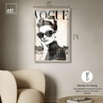 thumbnail image 4 of Classic Icon Cover Tan Shadowbox Print Fashion Art by Art Remedy, Blonde Frame, 24 x 36, 4 of 6