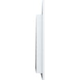 thumbnail image 3 of Ekena Millwork 22"W x 12 3/4"H Right Triangle Gable Vent - Right Side (32 5/8"W x 18 7/8"H Frame Size) 7/12 Pitch Functional, PVC Gable Vent with 1" x 4" Flat Trim Frame, 3 of 14
