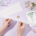 thumbnail image 3 of 150pcs Handmade Soap Cardboard Display Cards Soap Wrappers WhiteSmoke 280x25x0.1mm, 3 of 7
