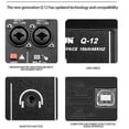 thumbnail image 2 of Tarjeta de sonido PENGJJMXG Q-12 Mezclador de Audio 4 Canales 48v, 2 of 5