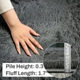 thumbnail image 4 of Pentantan Shag Area Rugs, 5ft x 8ft Soft Fluffy Indoor Carpet for Living Room Bedroom Decor, Dark Gray, 4 of 8