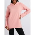 thumbnail image 3 of KelaJuan Women Hoodie, Long Sleeve Hooded Plush Lining Sweatshirt Pullover Fall Winter Casual Tops, 3 of 6