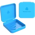 thumbnail image 1 of Retainer Case, ARGOMAX Aligner Case, Braces Box, 2 Piece Orthodontic Box (Blue)., 1 of 8
