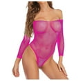 thumbnail image 1 of Intimates sous-Vêtements de Mode pour Femmes Combinaison en Filet avec Soutien-Gorge, 1 of 6