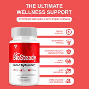 BioSteady Blood Optimizer, Bio Steady Advanced Formula (60 Capsules)