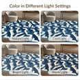 thumbnail image 7 of ODIKA 4'x6' Washable Area Rug Hallway Angular Long Abstract Contrast Graphic Hallways Alfombras for Bedroom, Reading Nook, Pet Friendly & Non-Shedding, 7 of 7