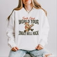 thumbnail image 5 of Jingle Bell Rock World Tour - Women's Lightweight Garment Dyed Sweatshirt, 5 of 8