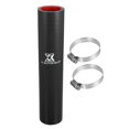 thumbnail image 1 of 1.26" ID 7.87" Longitud Recta Silicona Reductor Manguera Negra para Coche, 1 of 1