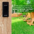 thumbnail image 5 of SHARP Atomic Weather Station with Wireless Technology, 5-Function, with Outdoor Sensor, 5 of 8