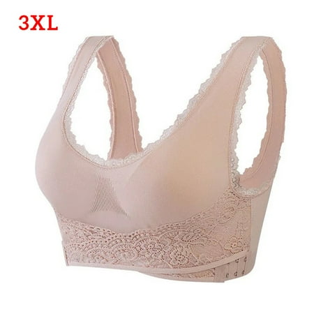 

Fitness Bra Women Wireless Push Up Yoga Design Adjustable Sports Girl Lace Bra