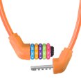 thumbnail image 5 of Uxcell 0.7M Bike Lock Cable, Combination Bicycle Lock 5 Digit Combination Anti Theft for Motorcycles and Bicycle, Orange, 5 of 5