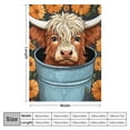 thumbnail image 4 of JRXY Flannel Fleece Blanket Anti-Pilling Lightweight Durable Super Soft Cozy Warm Blanket for All Seasons Luxurious Fabric Multiple Size Options 60x80in, 4 of 6