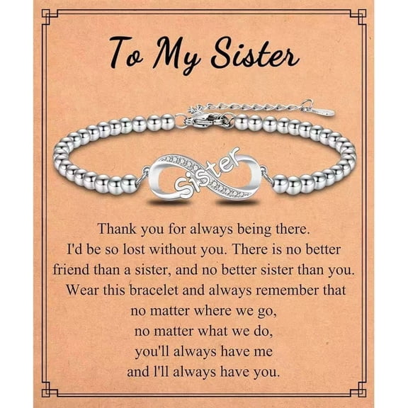 NICKSUN Infinity Love Heart Bracelets Jewelry Gifts for Grandma/Nana/Granny/Nanny/Daughter/Bestie/Sister/Auntie, Christmas Birthday Gift Ideas