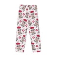 thumbnail image 3 of Lsque Caring Cow Print Men's Pajama Pants, Lounge Pant - Comfortable Home Wear,Elastic Waistband, Stylish Design-Large, 3 of 9