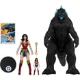 thumbnail image 2 of DC Multiverse Justice League vs. Godzilla vs. Kong 7 Inch Scale Action Figure 2-Pack - Wonder Woman vs. Godzilla, 2 of 2