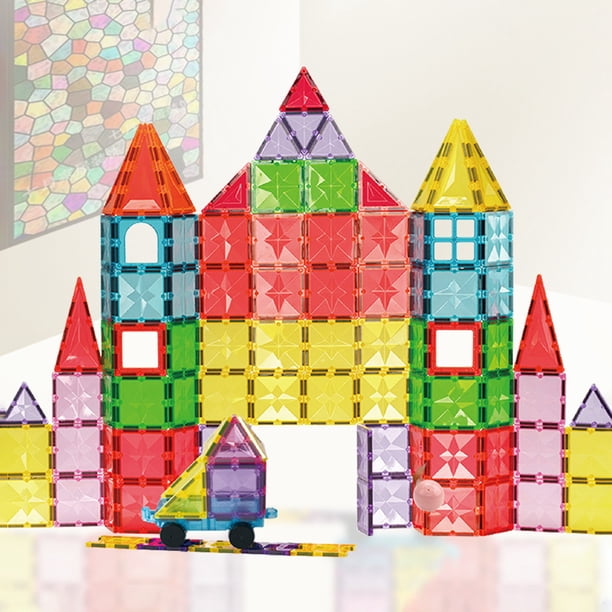 Juguetes educativos Montessori magnéticos Creatividad más allá de la imaginación Regalo para niños Tmvgtek libre de BPA