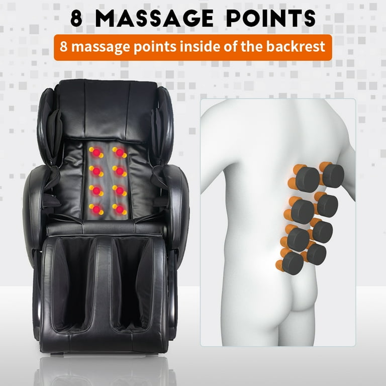 Zero gravity full body electric shiatsu massage chair sale