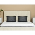 thumbnail image 7 of Unique Bargains Satin Pillow Cases Set of 2 Pillow Covers Standard Black, 7 of 7