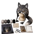 thumbnail image 2 of Fantasy Hood Hat DIY Crochet Kit Eye-Catching Cosplay Accessory, Perfect for TikTok Instagram Craft Content Creators, 2 of 4