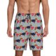 thumbnail image 1 of Fotbe Dachshund Dog Heart Pantalones Cortos de Pijama para Hombre, Ropa de Dormir, Pantalones de Pijama Cortos para Hombre-4X-Large, 1 of 6