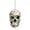 Style B, variant on Acrylic Halloween Skull Hanging Charms, Car Interior Rear View Mirror Decor, Horror Hanging Interior Ornament Pendant