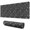 Black White Moon, variant on Long Mouse Pads for Desk,Black Gold Zodiac Sun Moon Pattern Desk Mats on Top Of Desks, Desk Mouse Pad Extra Large with 3mm Non-Slip Base and Stitched Edge for Gaming,Office,Work,Home 31.5"x11.8"