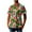 style03-Green, variant on Mens Hawaiian Beach Shirts for Men Fashion Print Short Sleeve Shirt Floral Tropical Casual Button Down Shirt Casual Summer Tops Navy XL Past