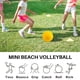 thumbnail image 4 of Viminston Roundnet - Pelota de Juego Reemplazable Pelotas Competitivas Mini Voleibol Paquete de 3 con Bomba, 4 of 9