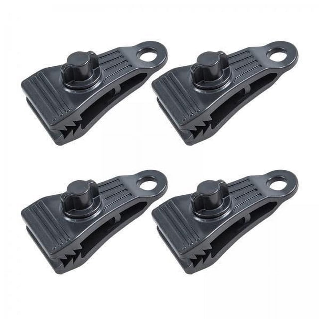 Clips para lonas de tienda,Abrazaderas para toldos Clips para sombra de lona con pinza,Clip para tienda de campaña para dosel exterior Clip fijo para toldo,Toldos para acampar Cubierta de