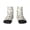 1 Black, variant on Labrador Retriever Dog Pattern Quarter Crew Socks,Toe Seamed Ankle Socks,Cotton Cushioned Breathable Athletic Crew Sports Socks