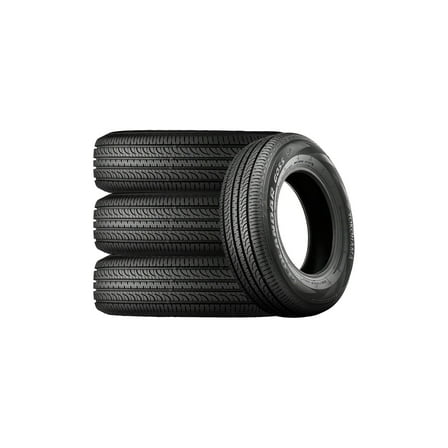 Set of 4 Yokohama Geolandar G055 225/55R18 98H Tires