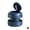 blue, variant on Plastic Pill Grinder and Cutter in White, Dark Blue or Green, Portable Medicine Crusher for Children with Sealed Design for Hygiene