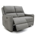 thumbnail image 2 of Sofa Reclinable VANLIG Sillon Electrico Reposet Loveseat Moderno Color Gris Diseño De La Tela Vinil, 2 of 4