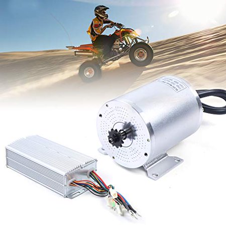 BLDC 72V 3000W Brushless Motor, 72V Motor Kit, High Speed Electric Motor Kit, w/Controller & T8F Sprockt/Chain, Go Kart Electric Motor, Electric Bike Conversion Kit, 4900r/Min