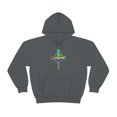 thumbnail image 2 of Multi-Color Cross Hoodie, 2 of 9
