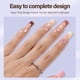 thumbnail image 2 of Gel francés Press On Nails Misssix XBASICTIPS, 300 unidades, 15 tamaños, 2 of 7
