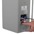 thumbnail image 7 of Pyle 6.5" Wireless Wall Mount Speaker System, Indoor or Outdoor Use, Gray, 7 of 7